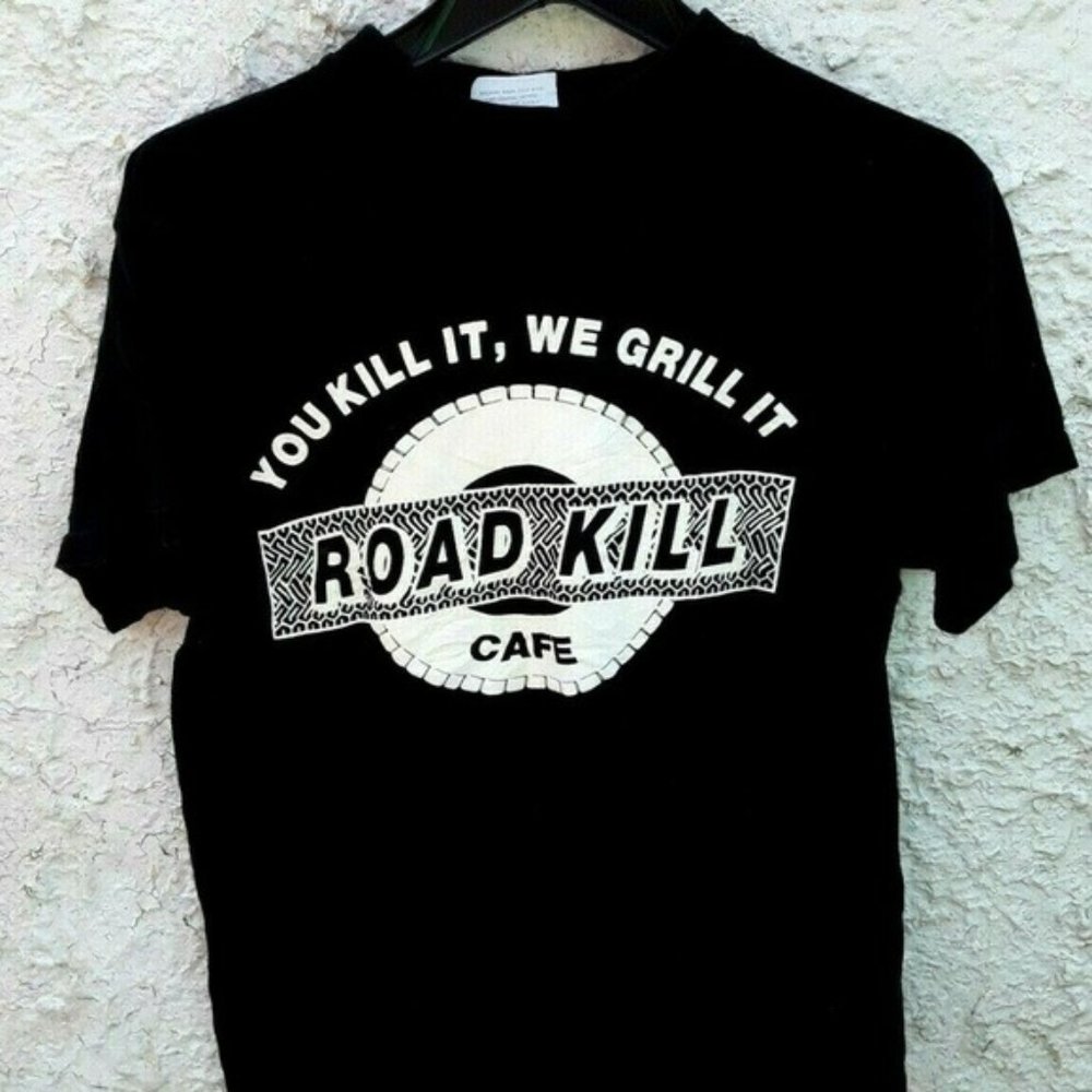 90s Road Kill Cafe T Shirt Medium vintage